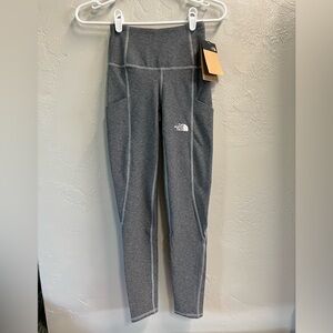 The North Face Women Kepplier Hike Leggings Heather Gray XS Regular